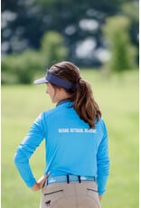 Electric Blue Cool Wick Long Sleeve Shirt (Slim fit)