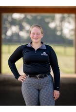 Black Cool Wick Long Sleeve Shirt (Slim fit)