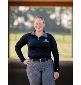 Black Cool Wick Long Sleeve Shirt (Slim fit)