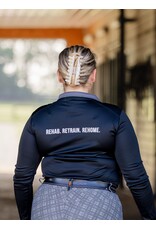 Black Cool Wick Long Sleeve Shirt (Slim fit)