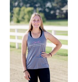 Stormy Grey Rehab. Retrain. Rehome. Snaffle Bit Tank Top