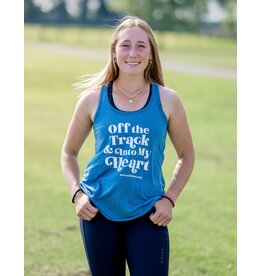 Blue Off the Track & Into My Heart Tank Top