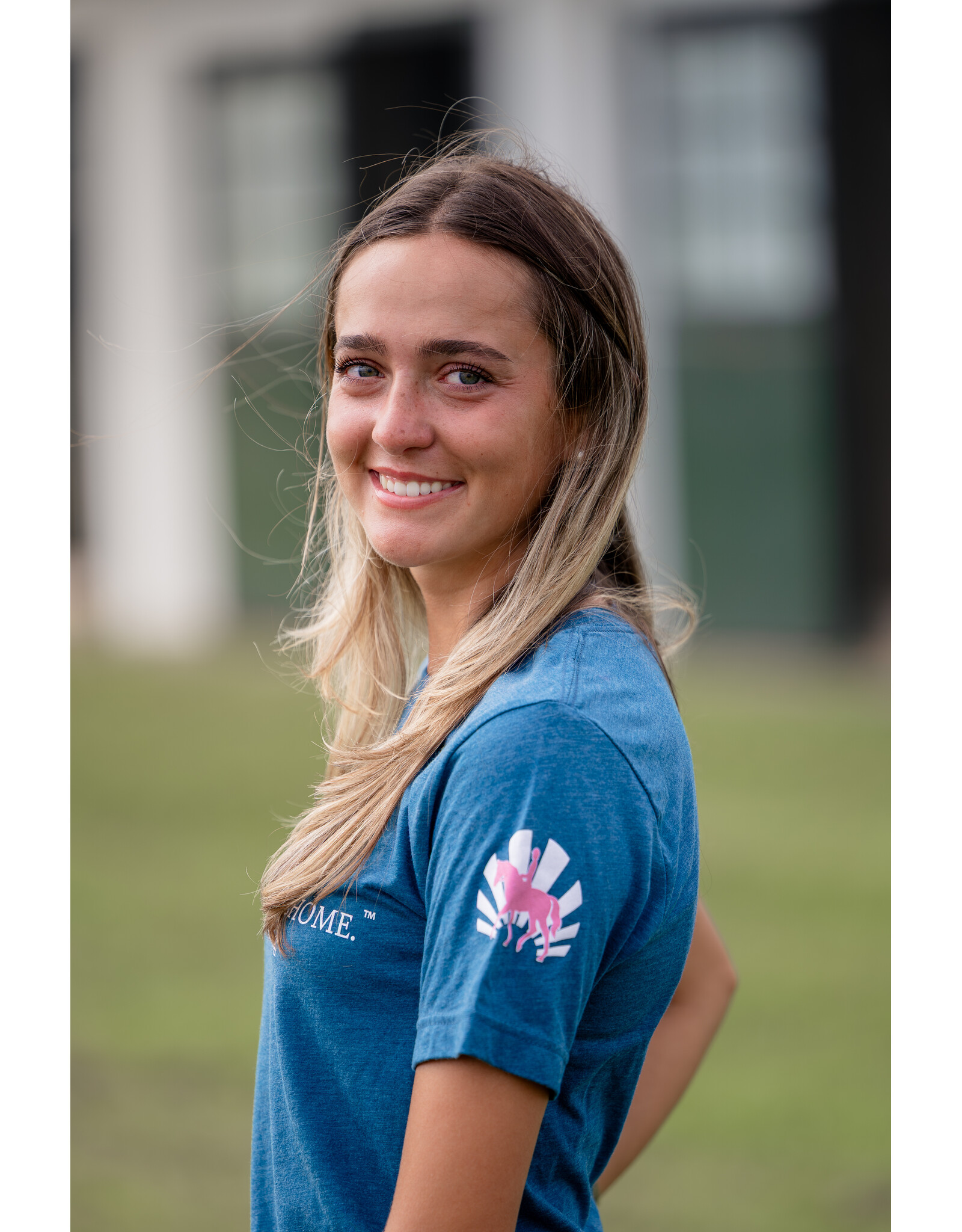 Steel Blue Rehab. Retrain. Rehome. Snaffle Bit T-Shirt