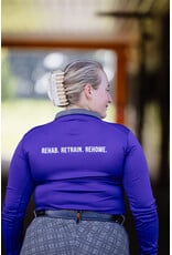 Purple Cool Wick Long Sleeve Shirt (Slim fit)