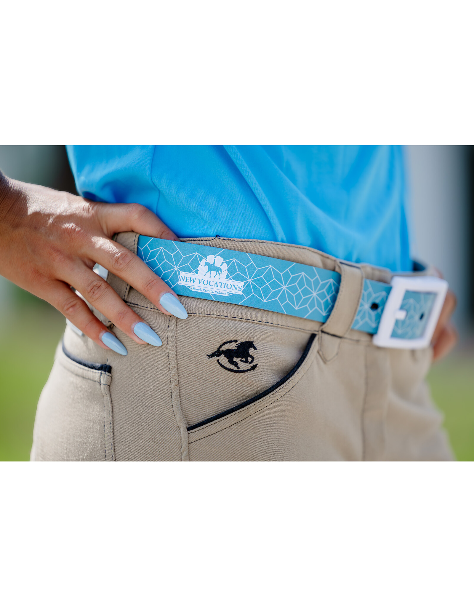 C4 Belt - Teal design