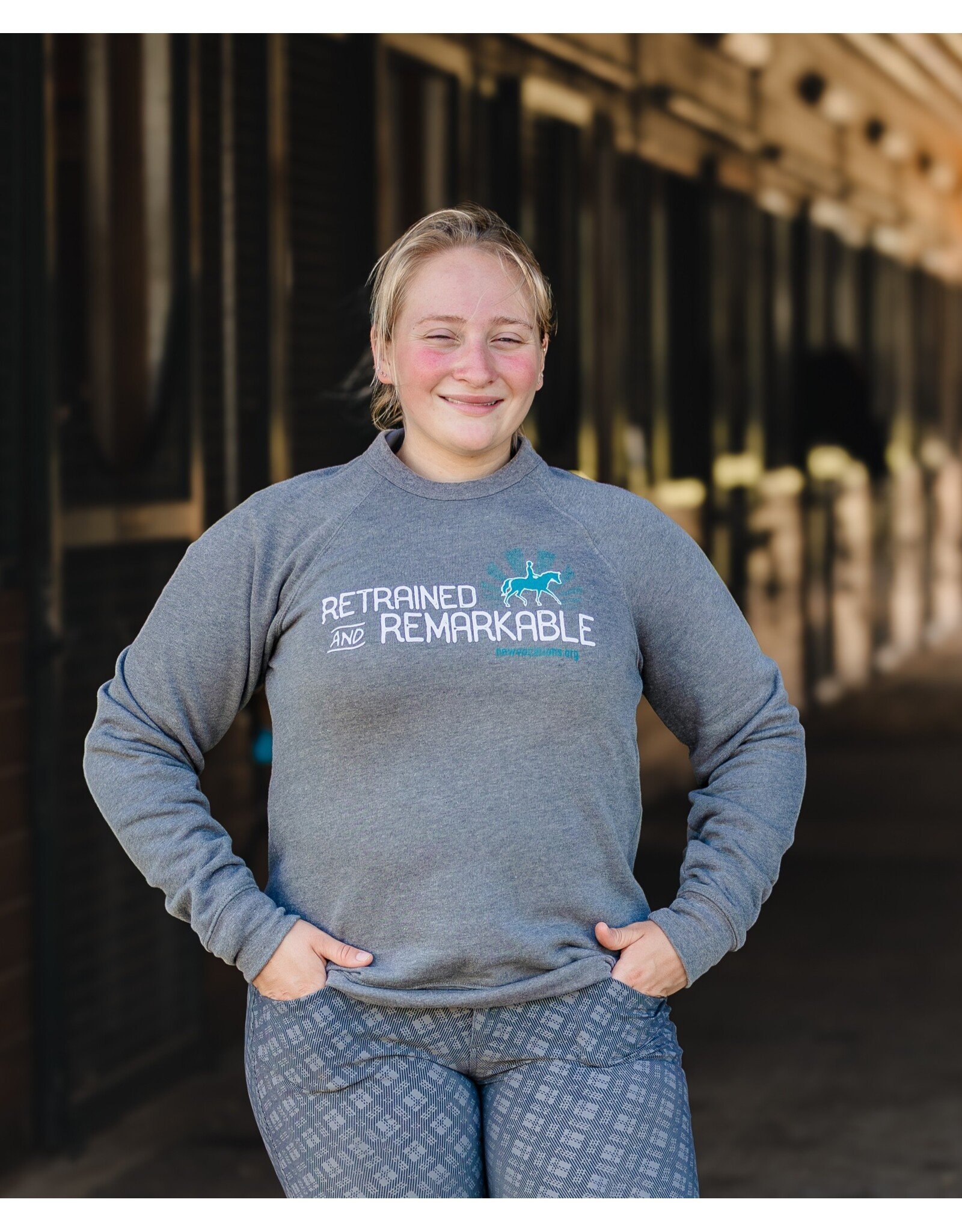 Grey Retrained & Remarkable Sweatshirt
