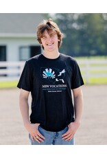 Black NV States Outline T-Shirt