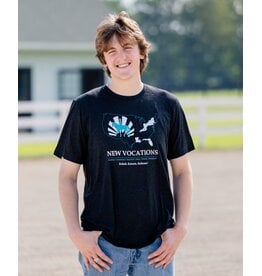 Black NV States Outline T-Shirt