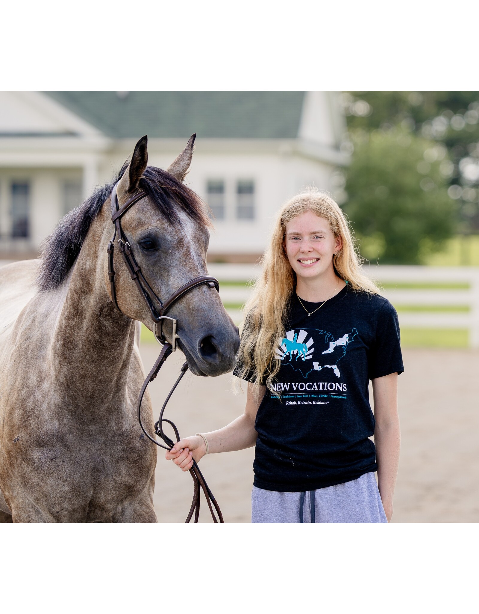 Black NV States Outline T-Shirt