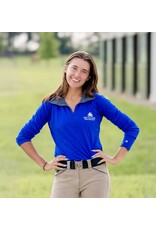 Royal Blue Cool Wick Long Sleeve Shirt (Slim fit)