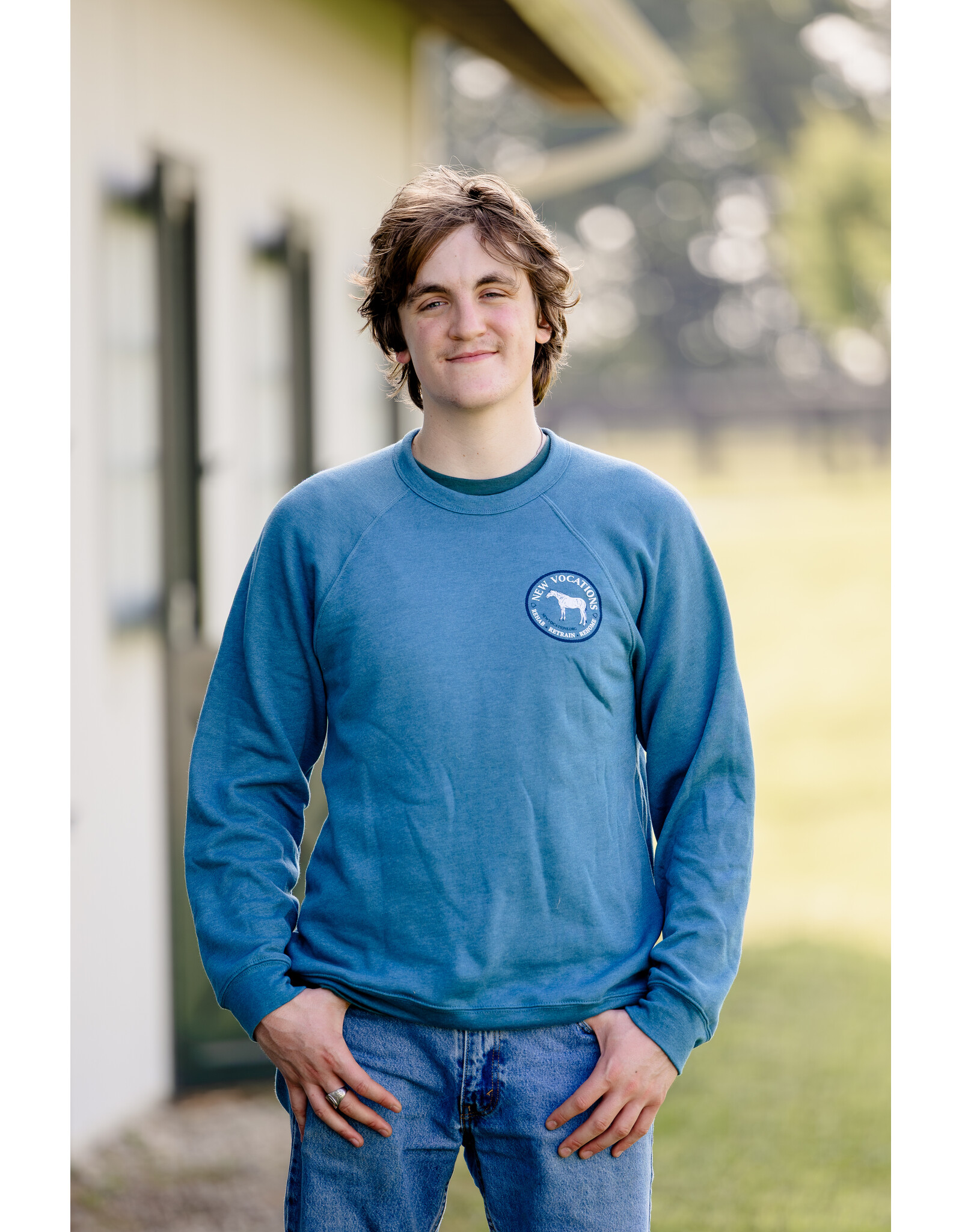 Blue Thoroughbred Proud Sweatshirt