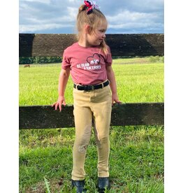 Mauve Re-Train a Racehorse Kids T-Shirt