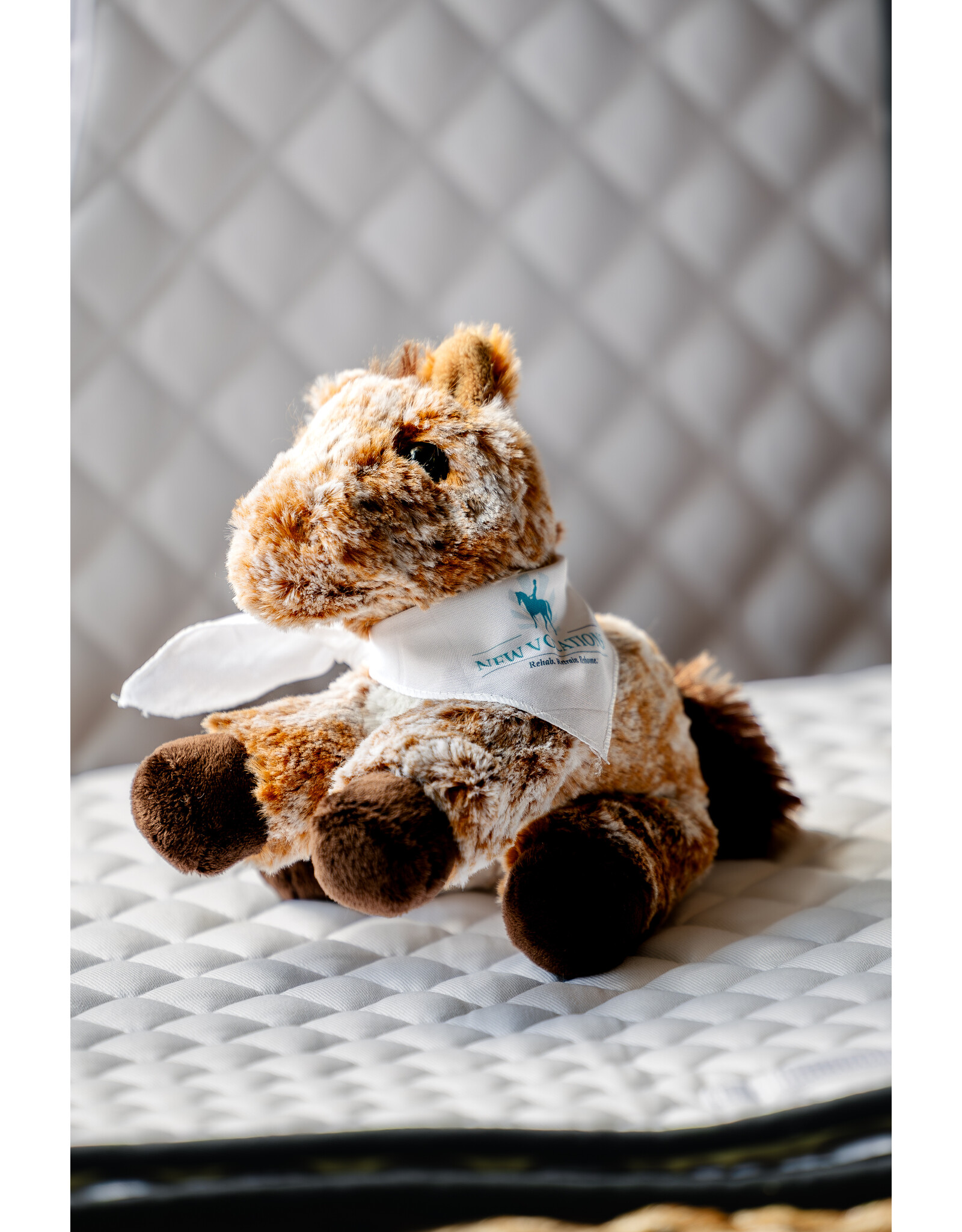 Light Brown NV Plush Horse