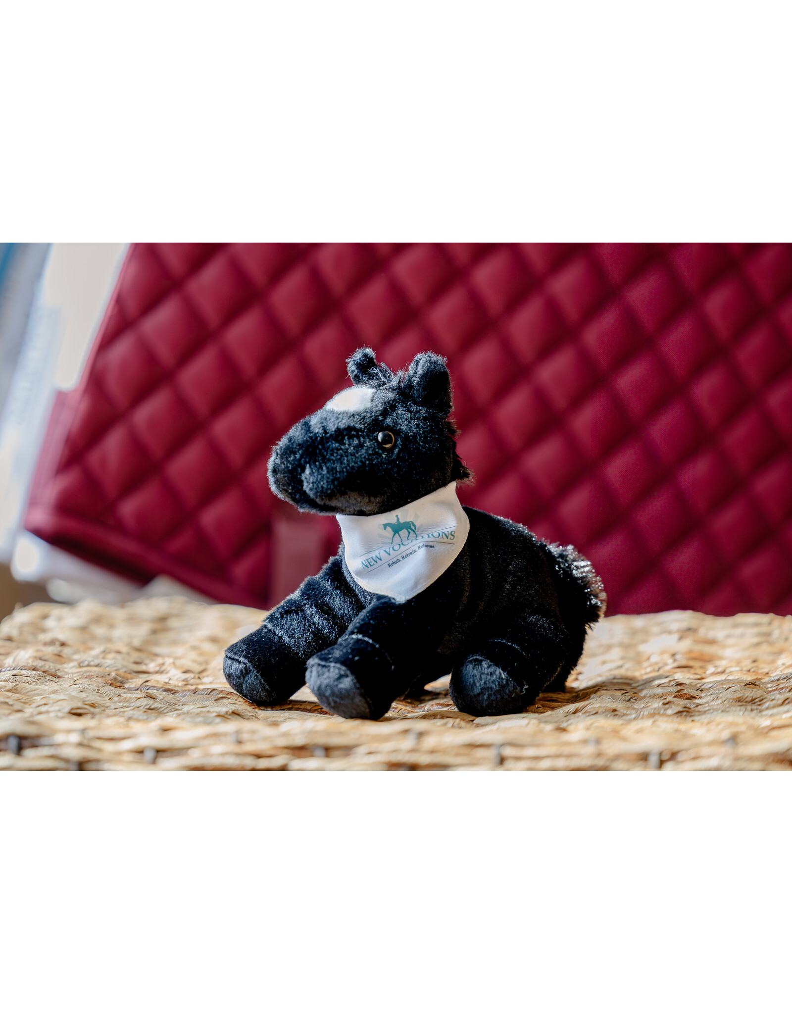 Black NV Plush Horse