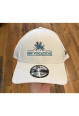 White Trucker NV Logo Hat