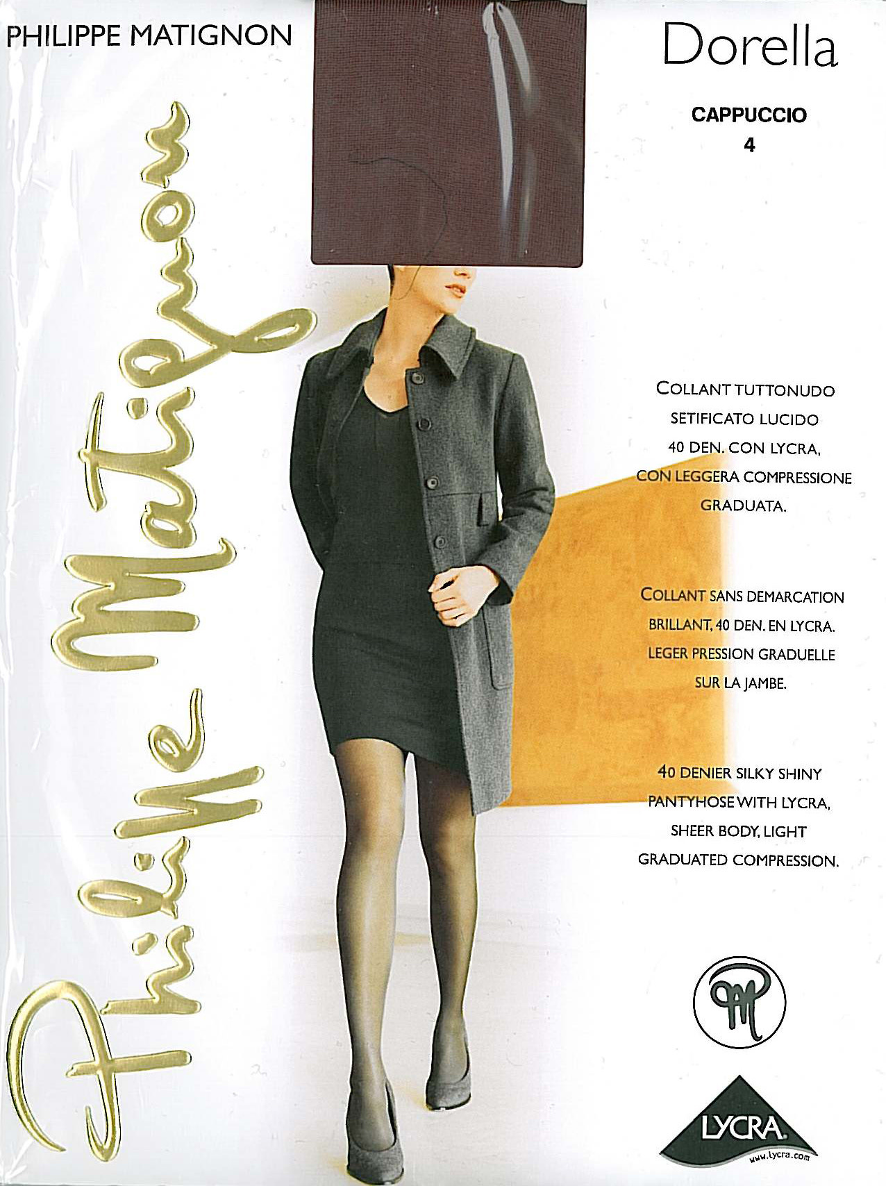 Philippe Matignon Dorella 40 Denier  Shop Hosiery Online Canada - De Mode  En Vogue artful legs & accoutrements