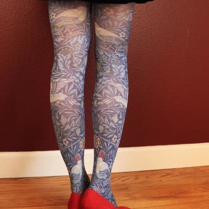 William Morris Collection in 2023  Printed tights, Tights, Socks and tights