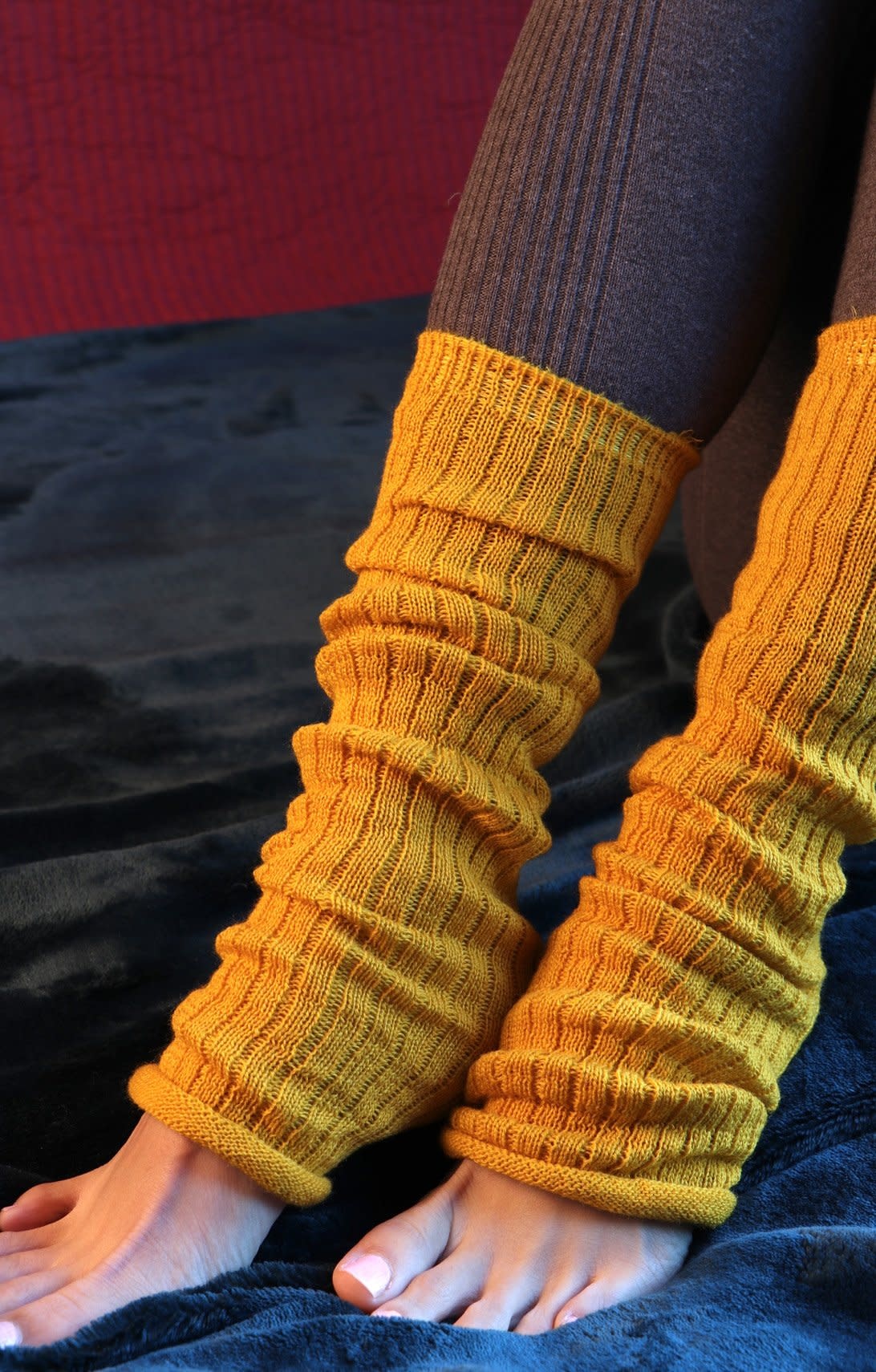 Wool Blend Ribbed Leg Warmer | Tabbisocks | Shop Hosiery Online Canada