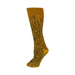 Polonova Hand-Printed Trouser Sock Faberge