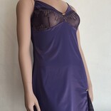 Suwen Lingerie Stretch Satin / Mesh Nightie 9240-613