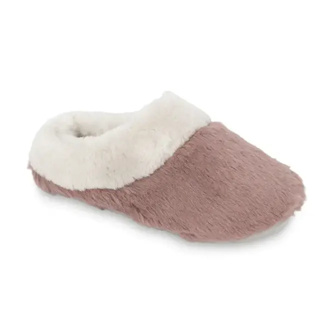 Lemon Loungewear Lux Faux Fur Scuff Slipper L-9107