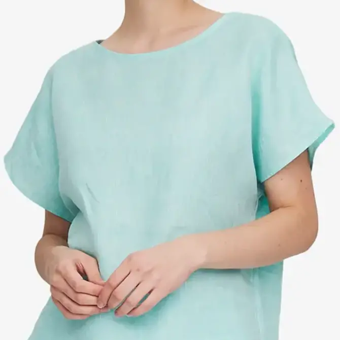 Woven T-Shirt Linen  Shop Our Online Hosiery Store in Canada - De