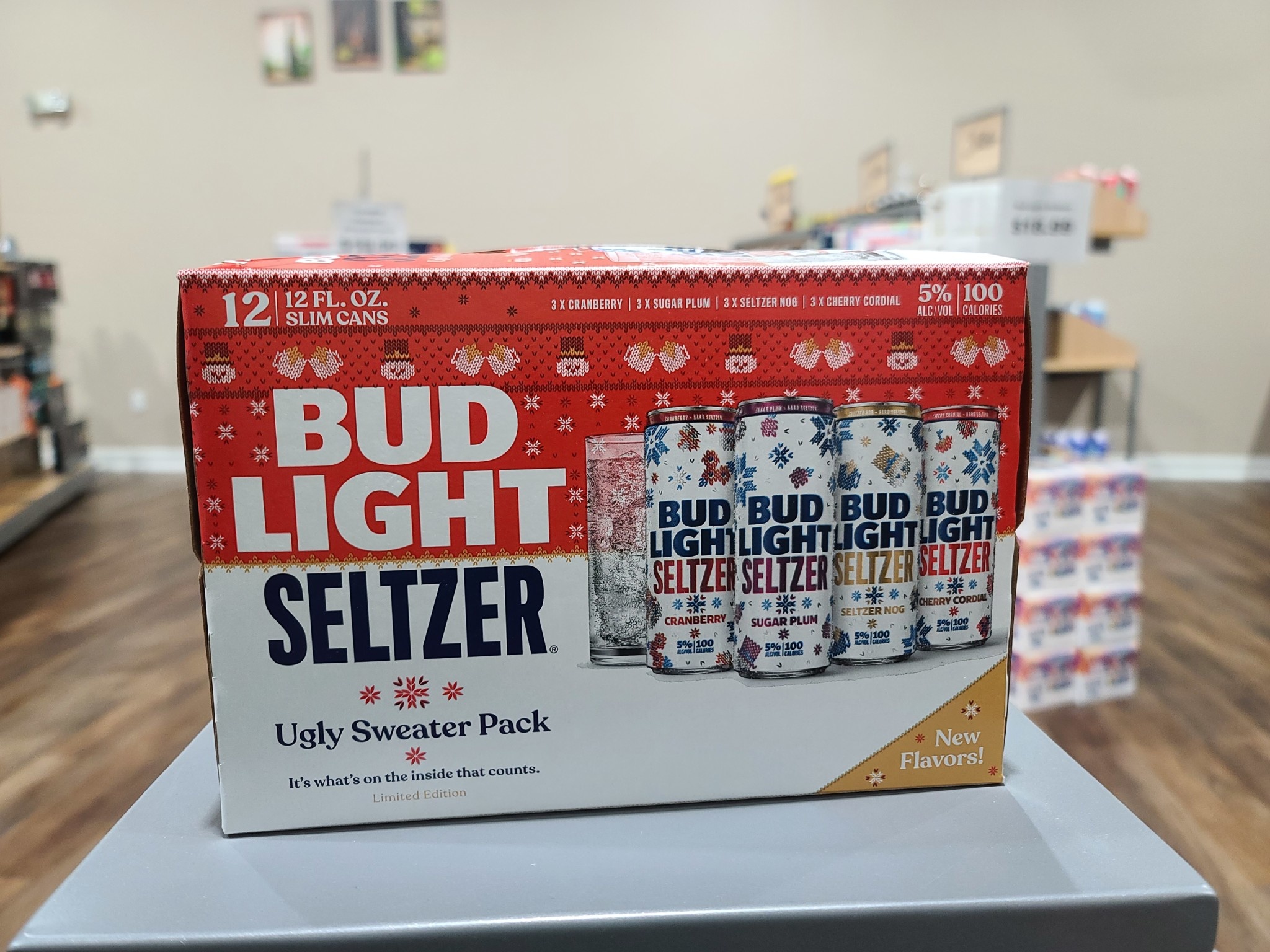 ugly sweater pack seltzer
