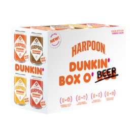 Harpoon Dunkin Box O' Beer - 12pk