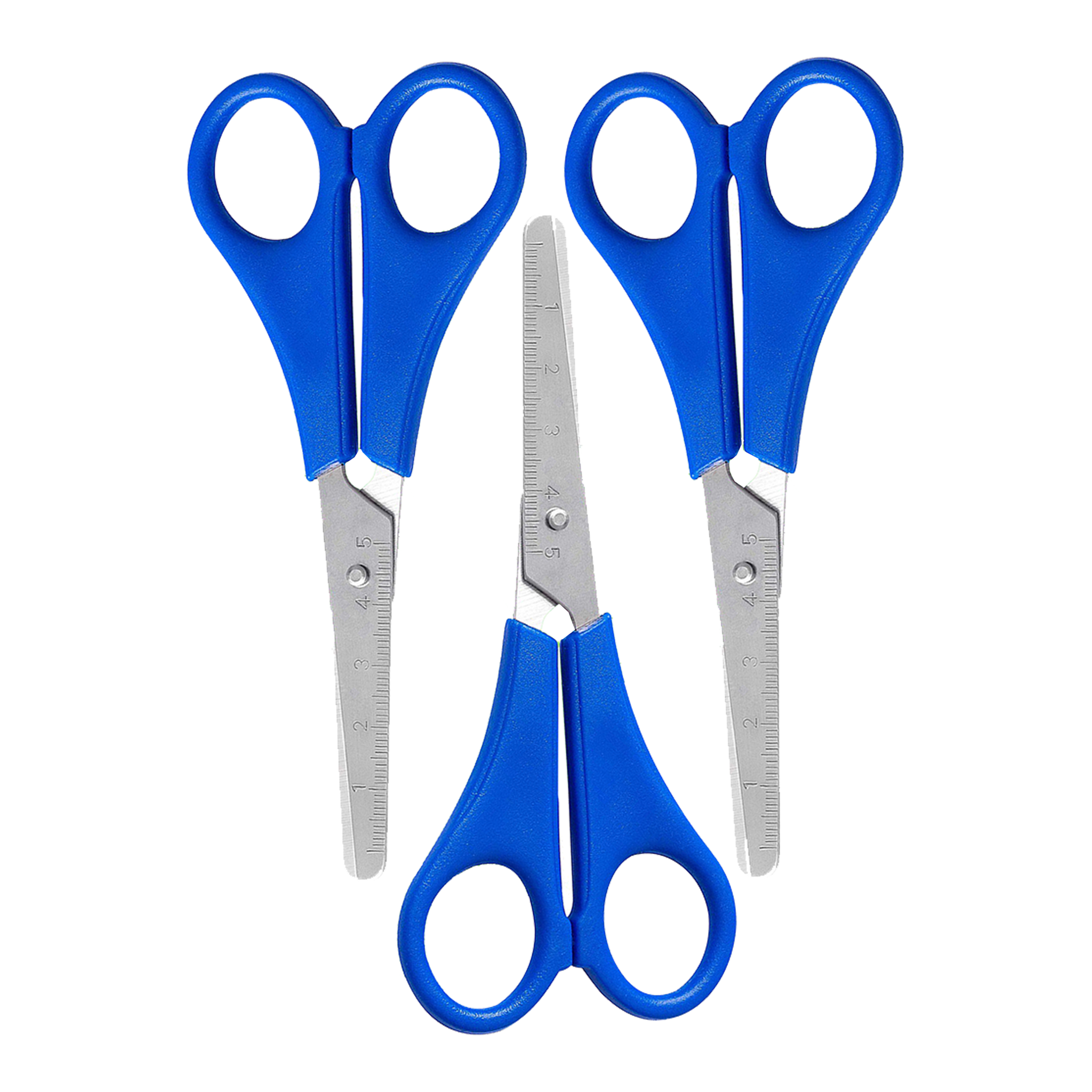 W.A. Portman Blue Kids Scissors 5" (3pk, 6pk, 12pk, 24pk)
