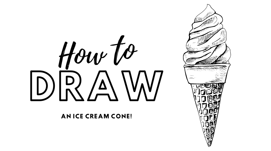 "How to Draw an Ice Cream Cone!"