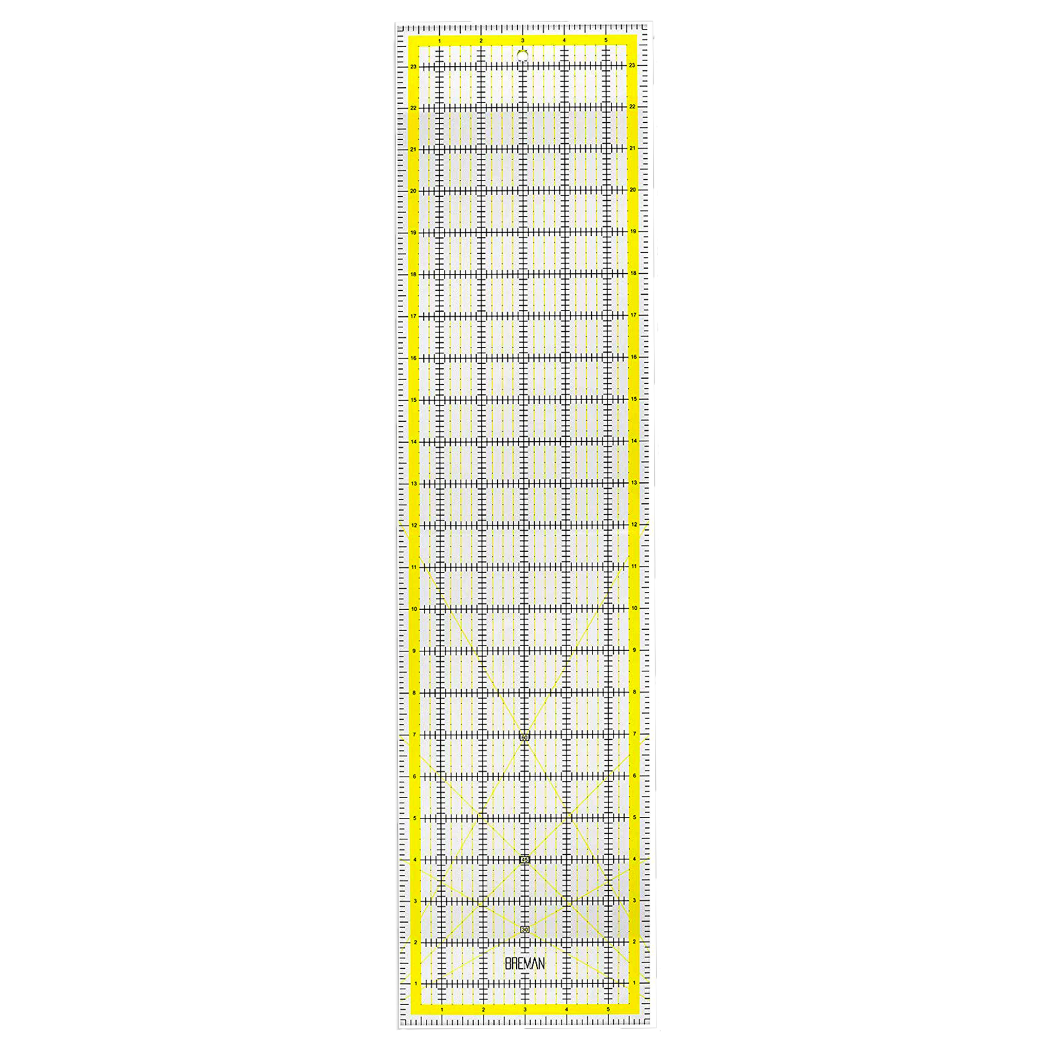 W.A. Portman 6x24 Acrylic Quilting Ruler