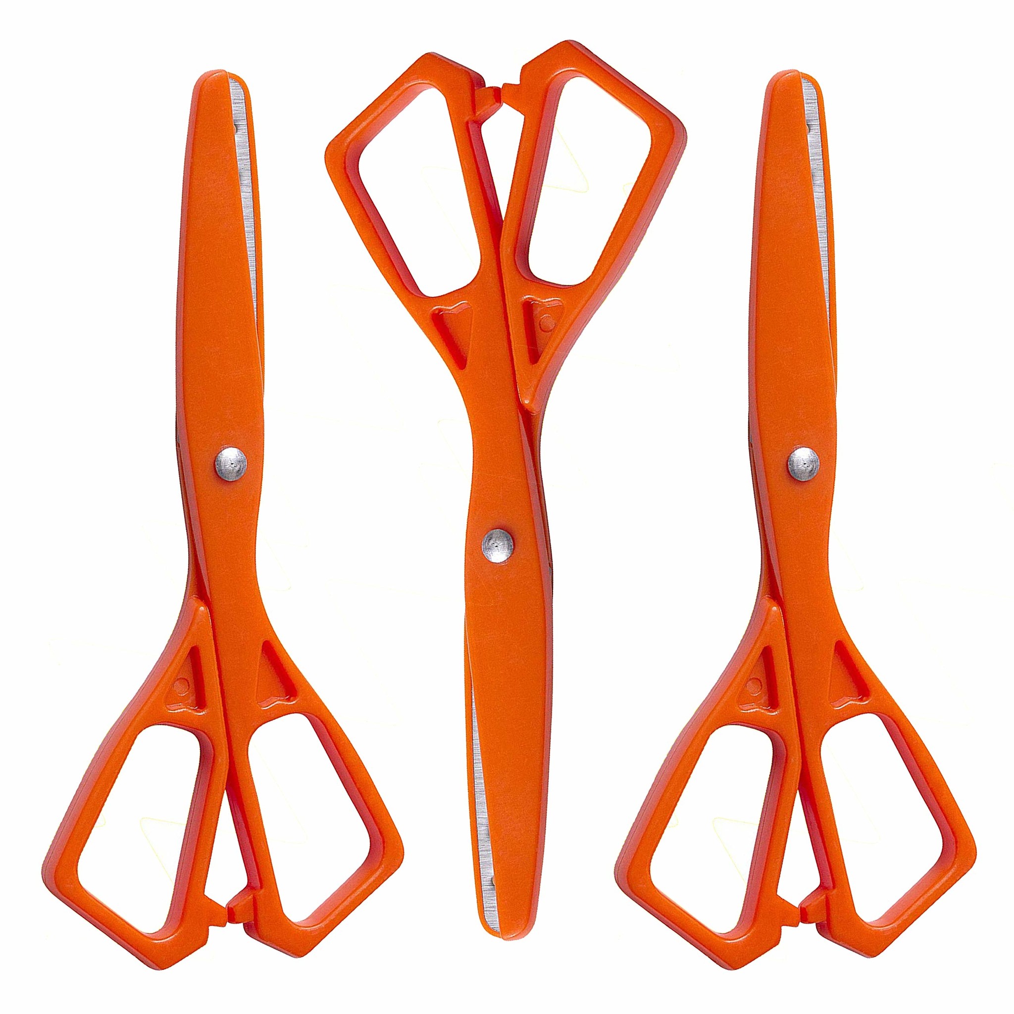 W.A. Portman 3pk Orange Kids Safety Scissors