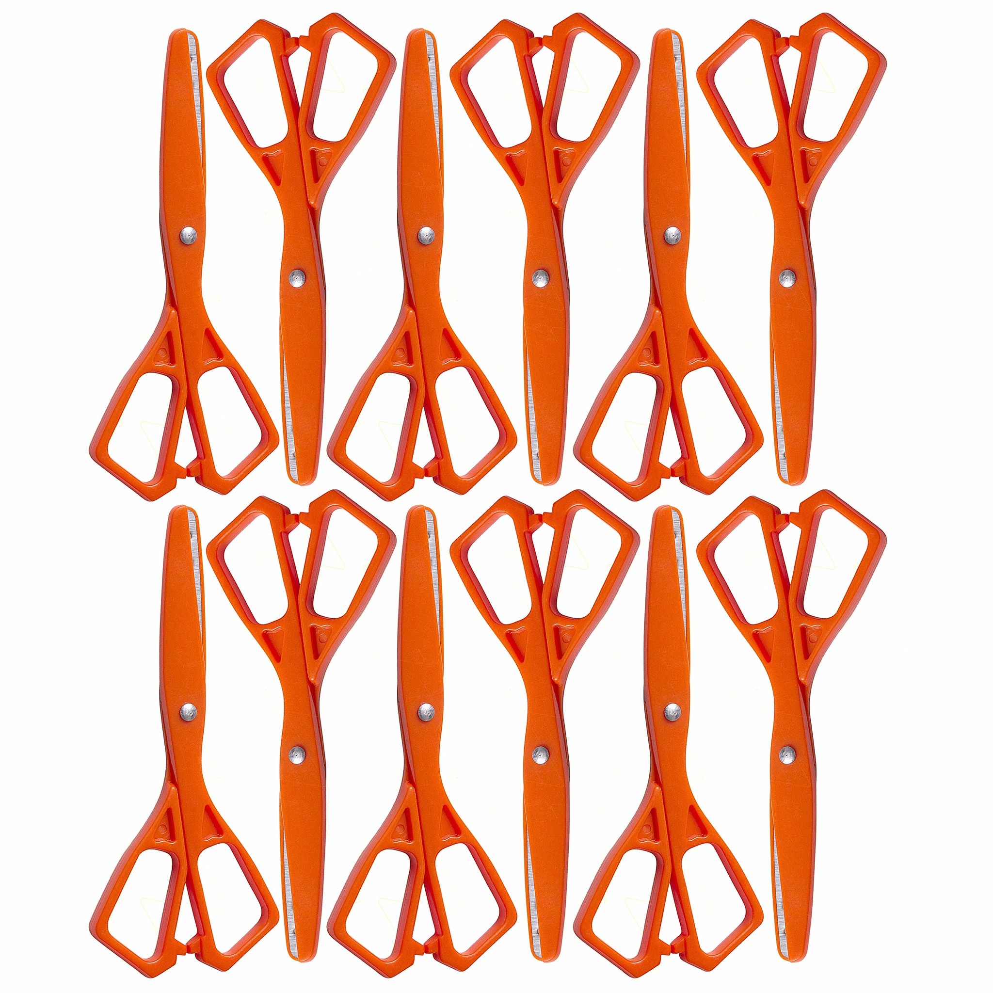 W.A. Portman 12pk Orange Kids Safety Scissors
