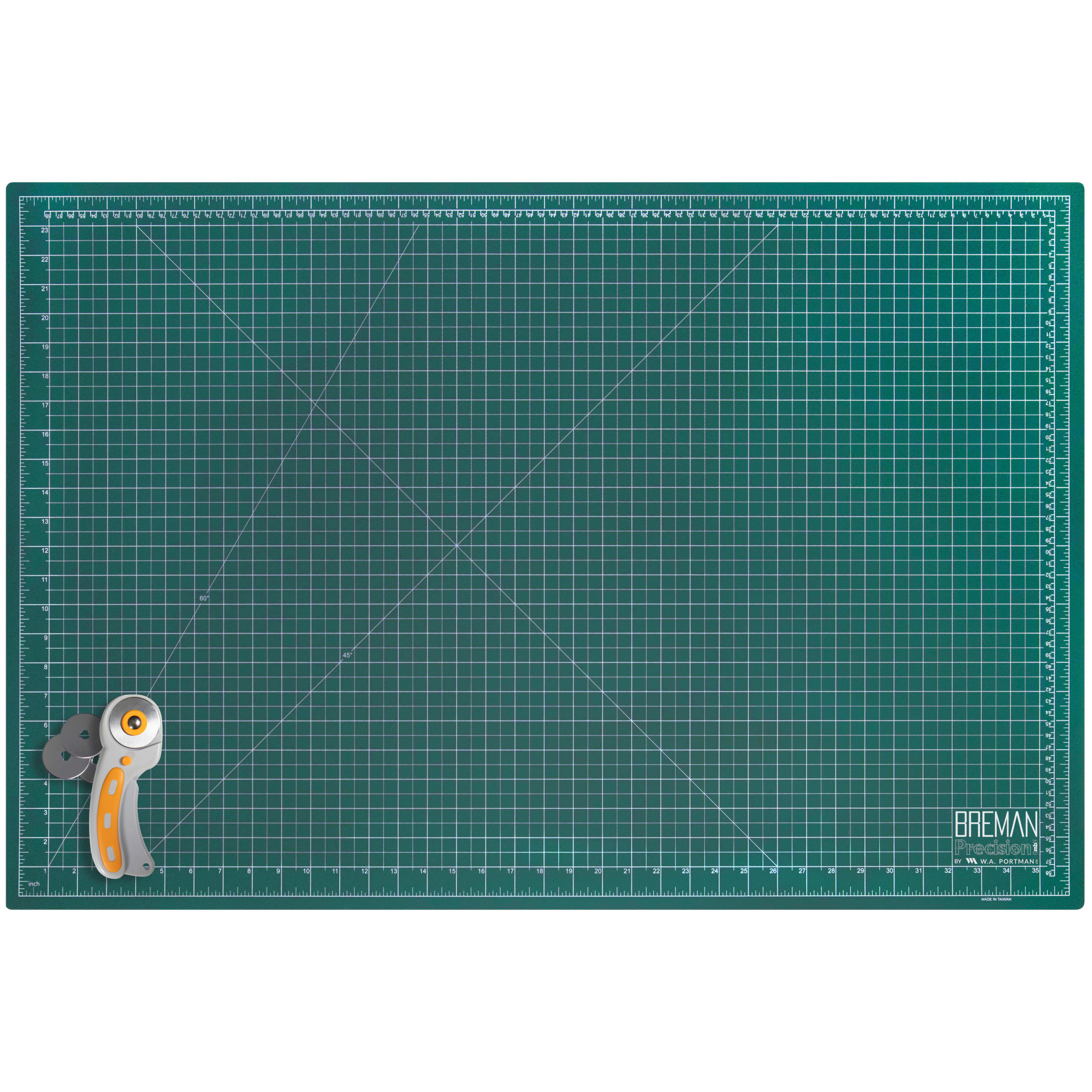 W.A. Portman 24x36 Rotary Cutter Mat Set w/Extra Blades