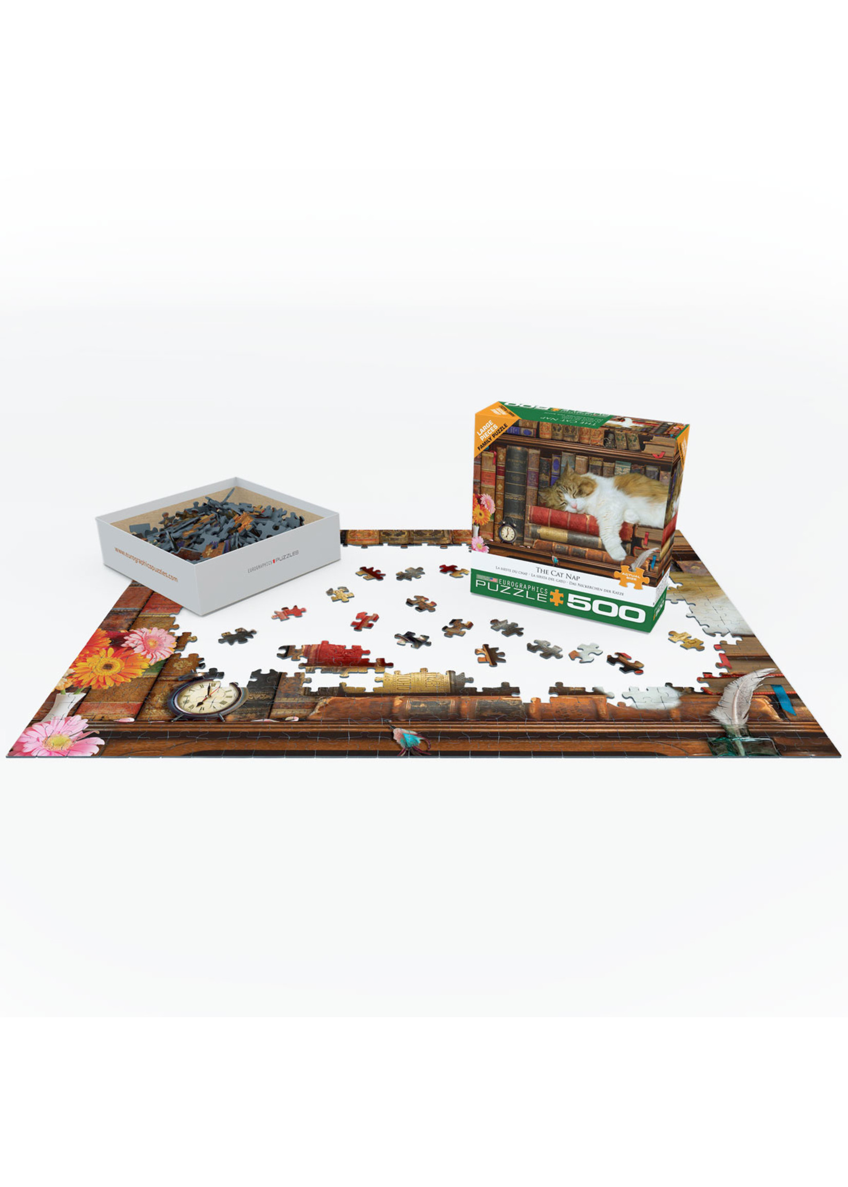 Eurographics "The Cat Nap"  500 Piece Puzzle