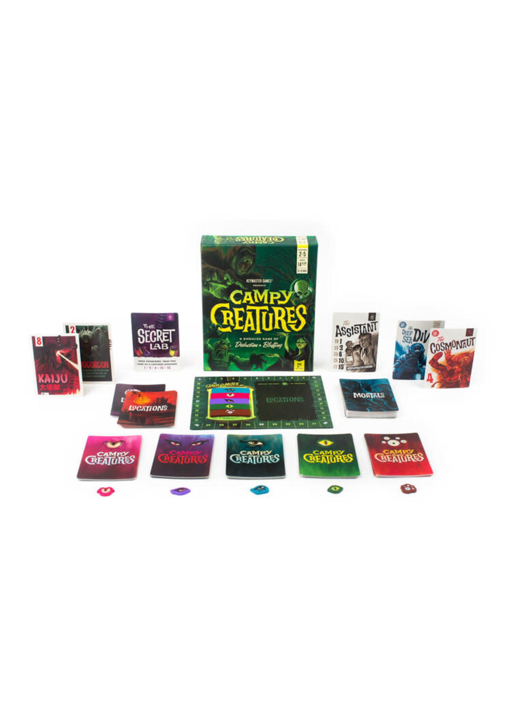 Keymaster Games Campy Creatures 2nd Edition