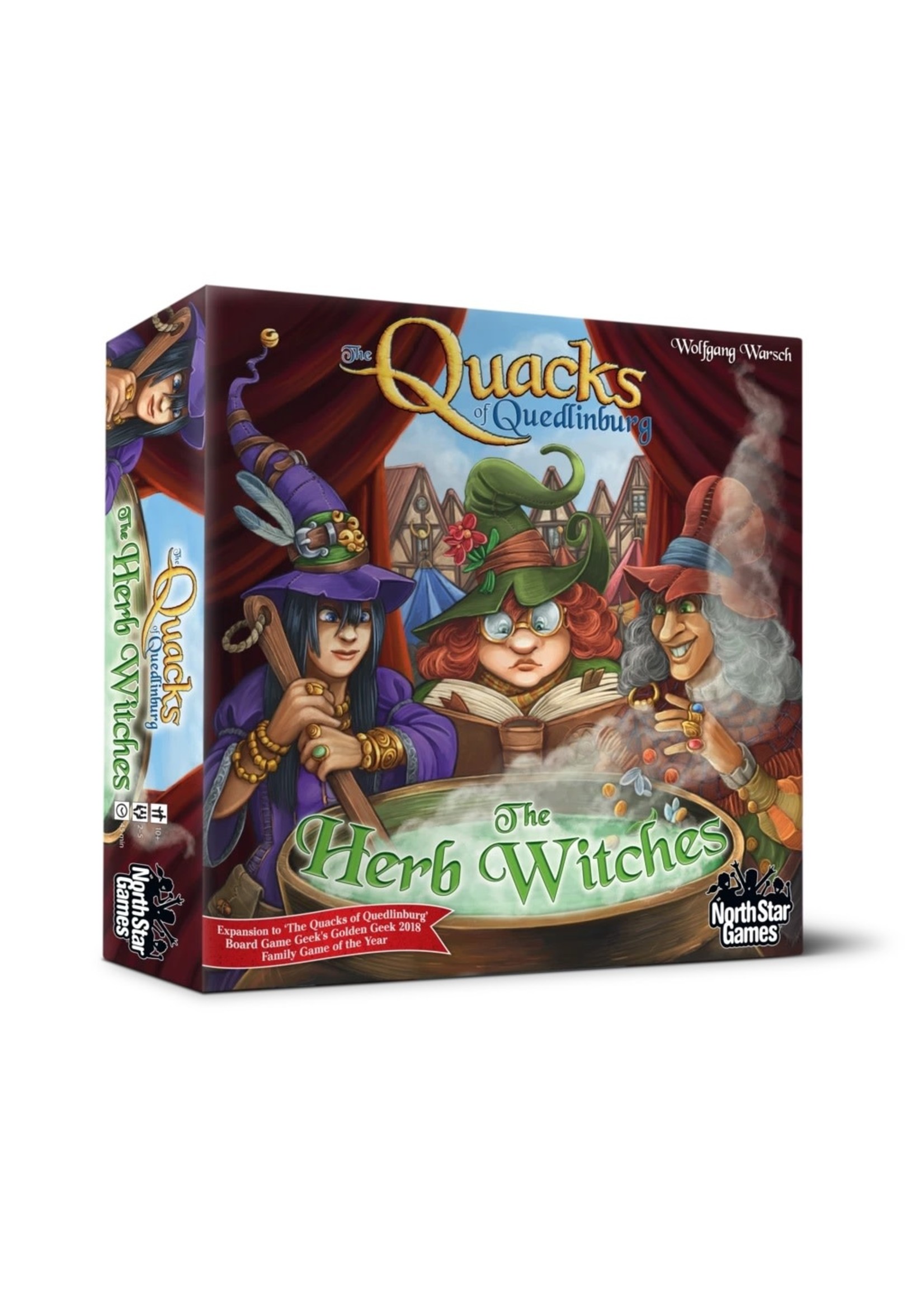 North Star Games The Quacks of Quedlinburg: The Herb Witches Expansion