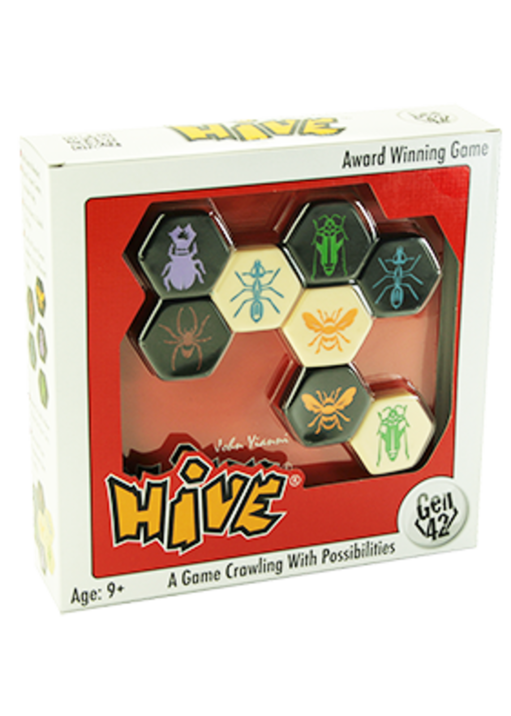 Gen42 Games: Hive Carbon Tile Placement Abstract Strategy Game (New)