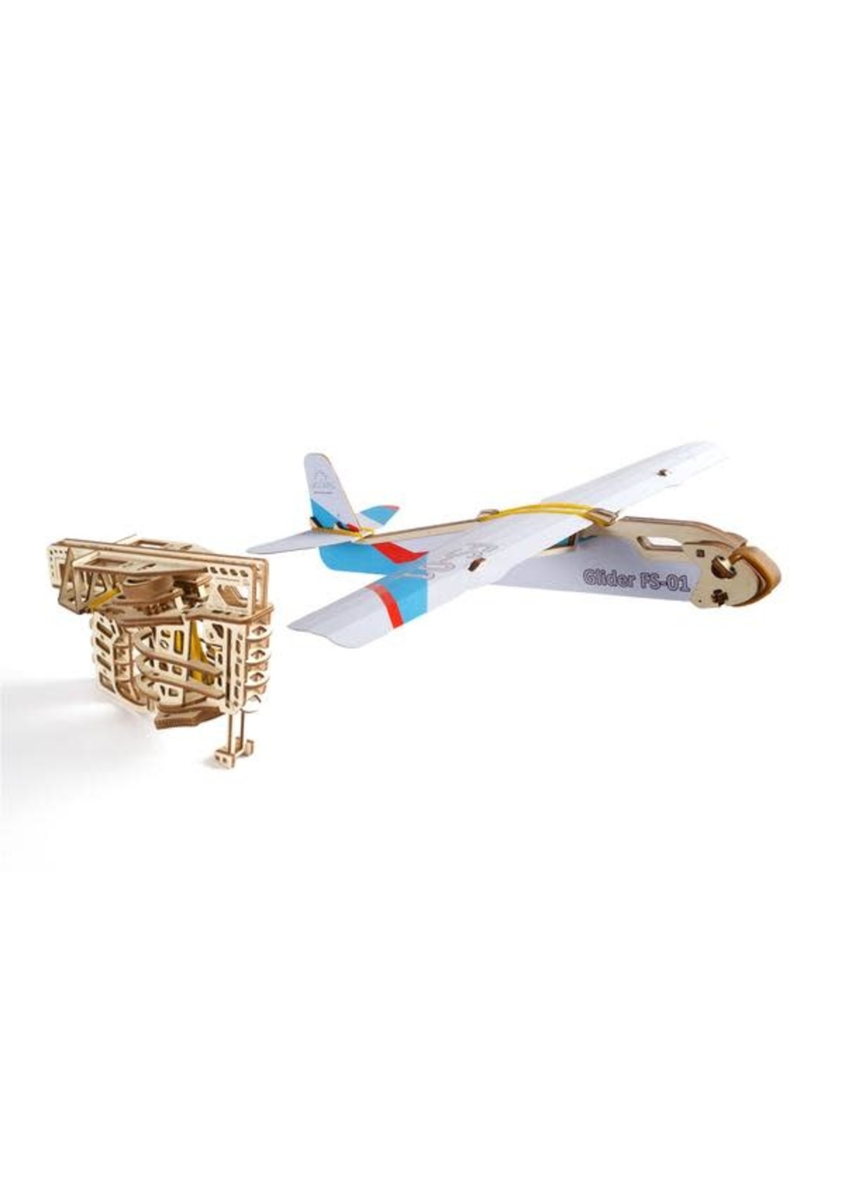 UGears Flight Starter Wood Model