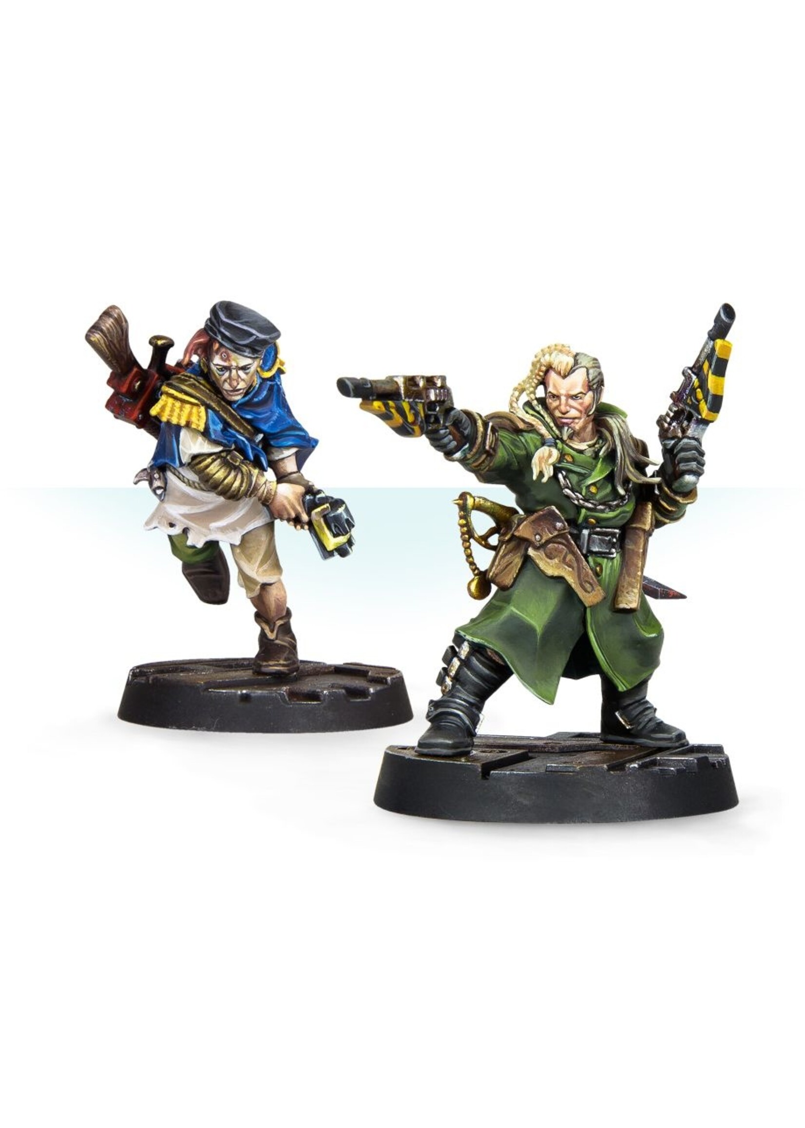 Games Workshop Necromunda: Kal Jericho and Scabs