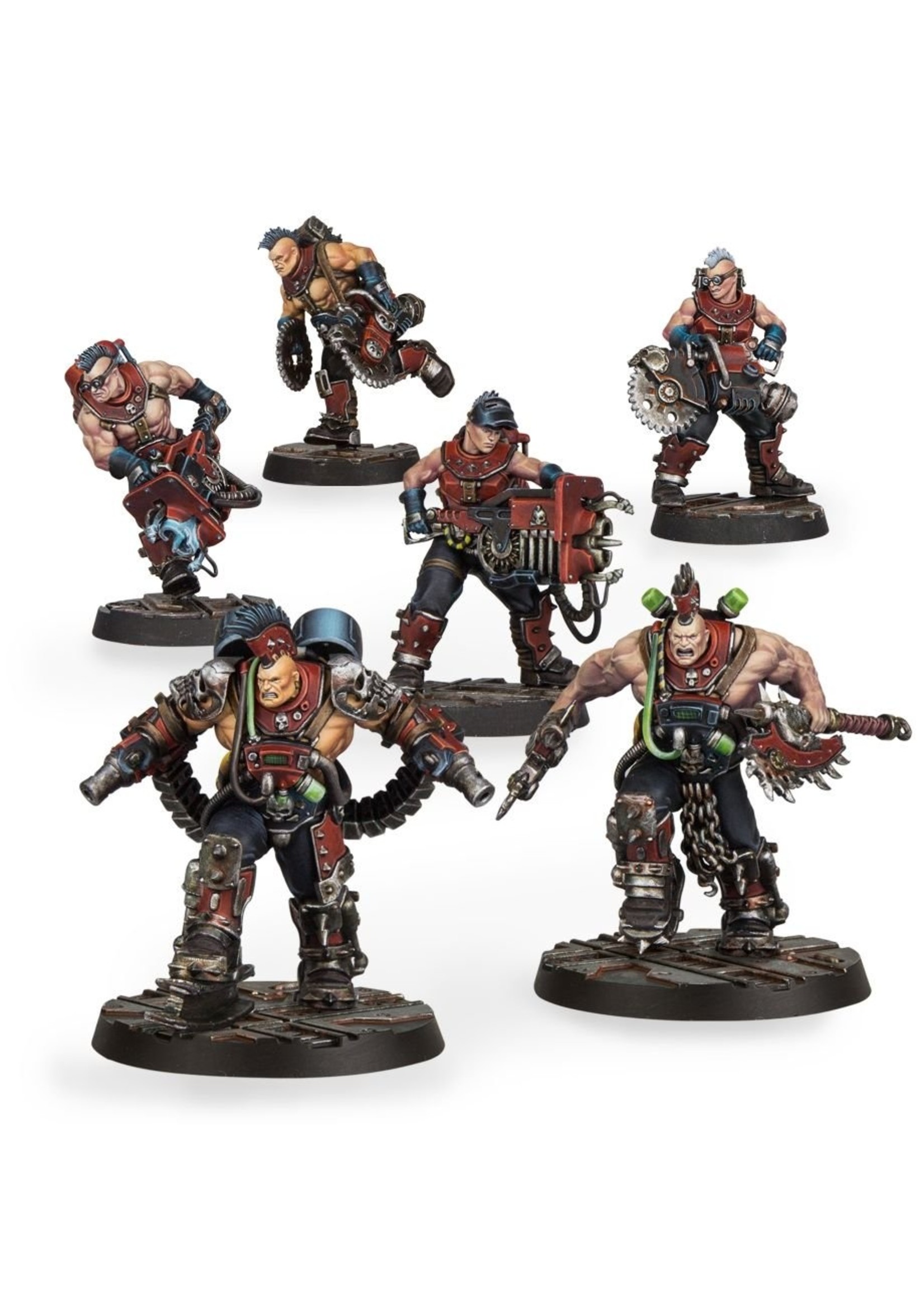 Games Workshop Necromunda: Goliath Stimmers and Forge-born