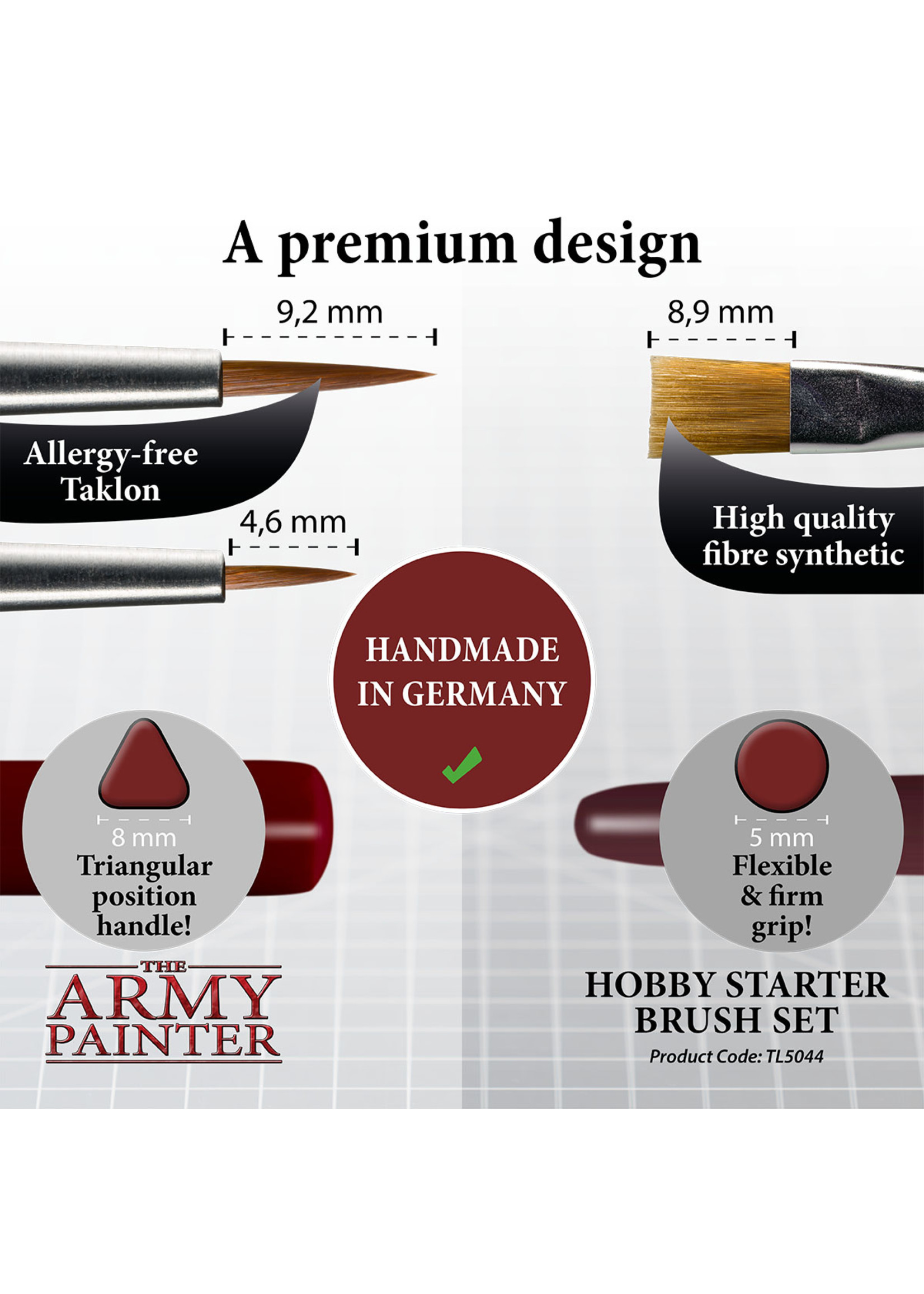 Army Painter Hobby Starter Brush Set