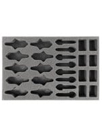 Battle Foam, LLC Dropfleet UCM Small Ships Foam Tray