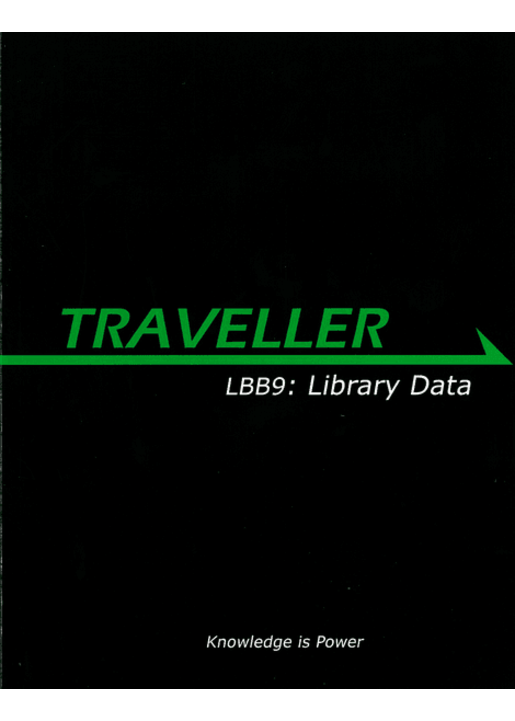Mongoose Publishing Traveller 1E: LBB9: Library Data