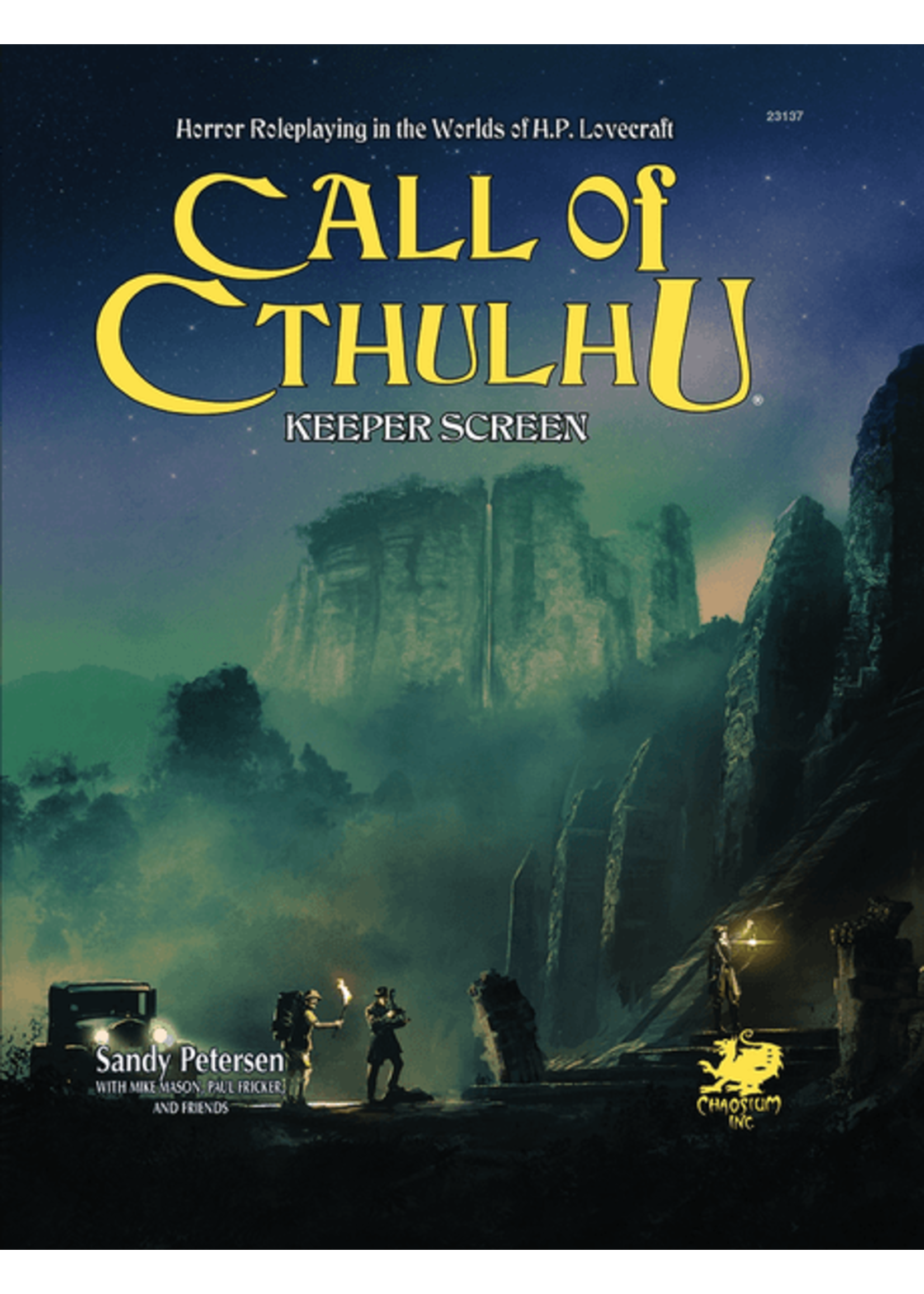 Chaosium Call of Cthulhu 7E: Keeper Screen Pack