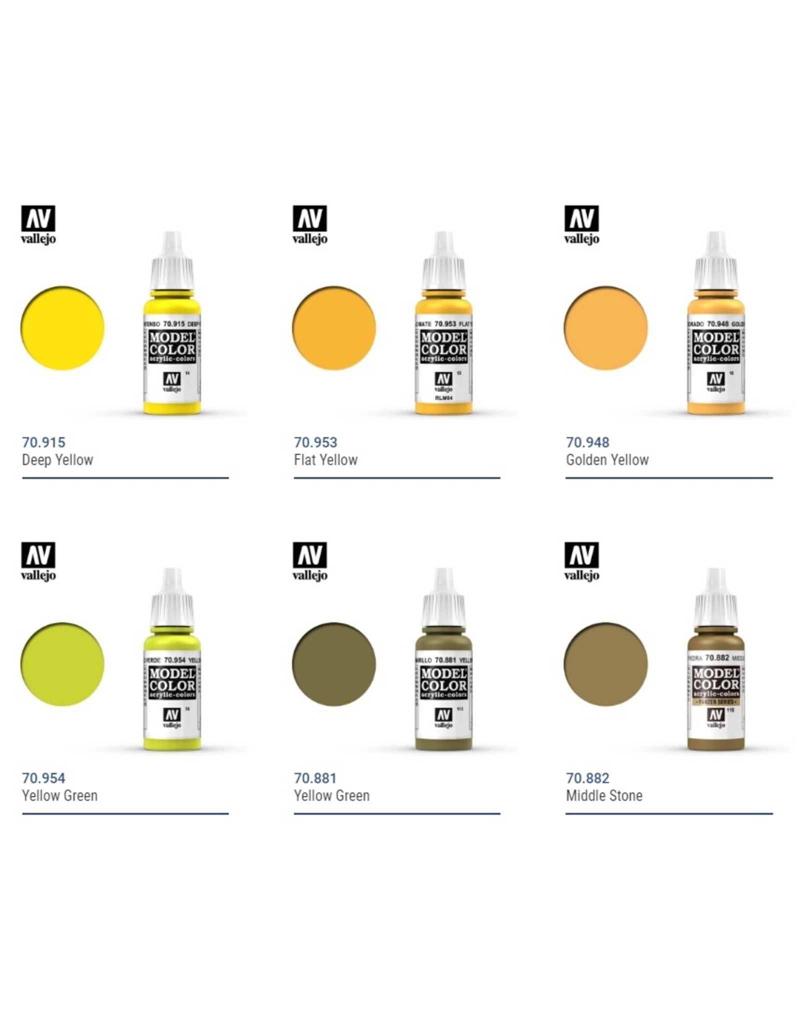 Vallejo Model Color Line Gamescape North