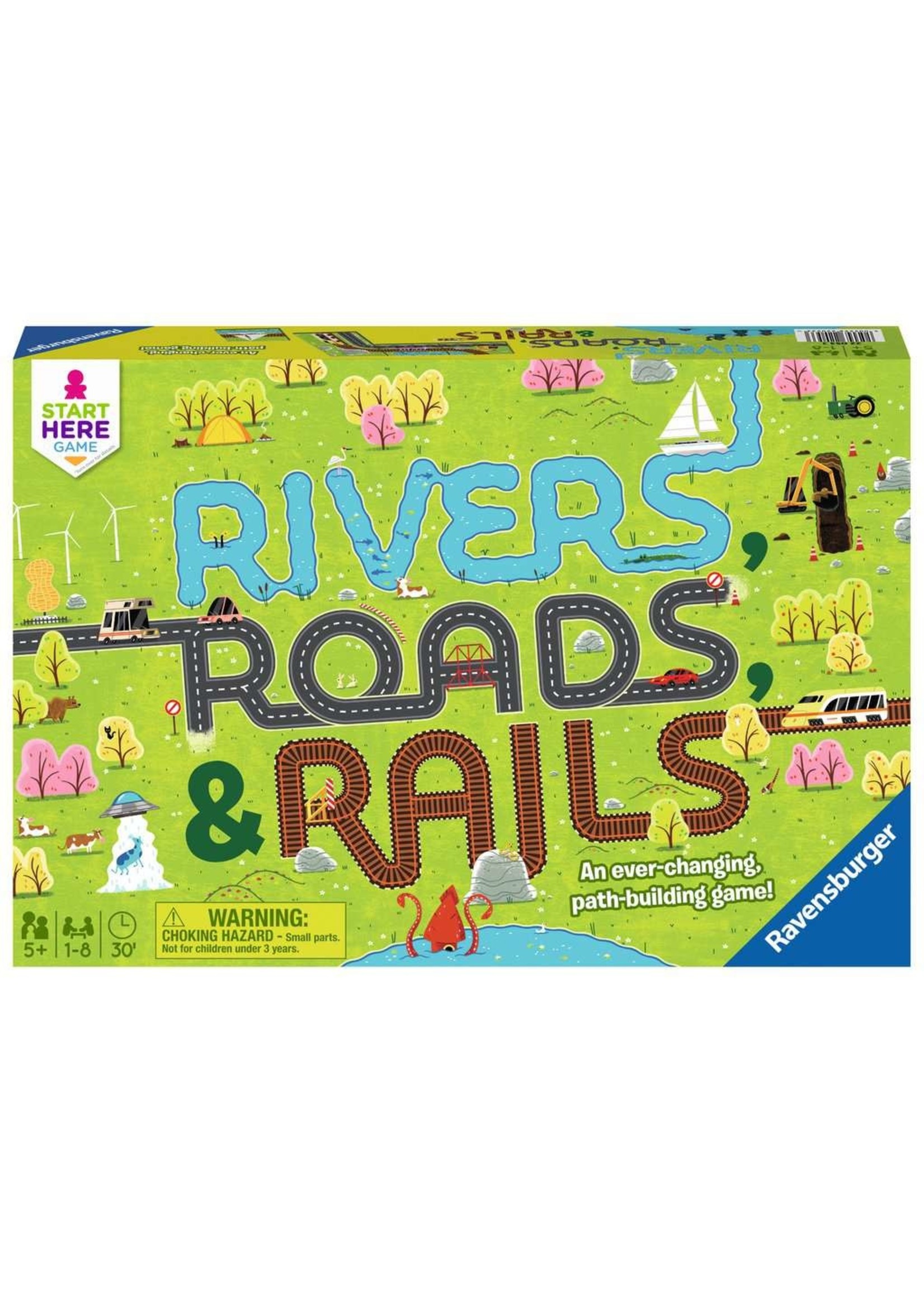 Ravensburger Rivers, Roads & Rails