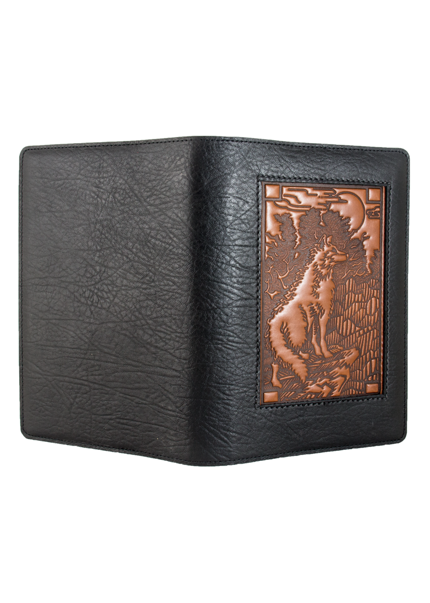 Oberon Design Large Icon Panel Leather Journal