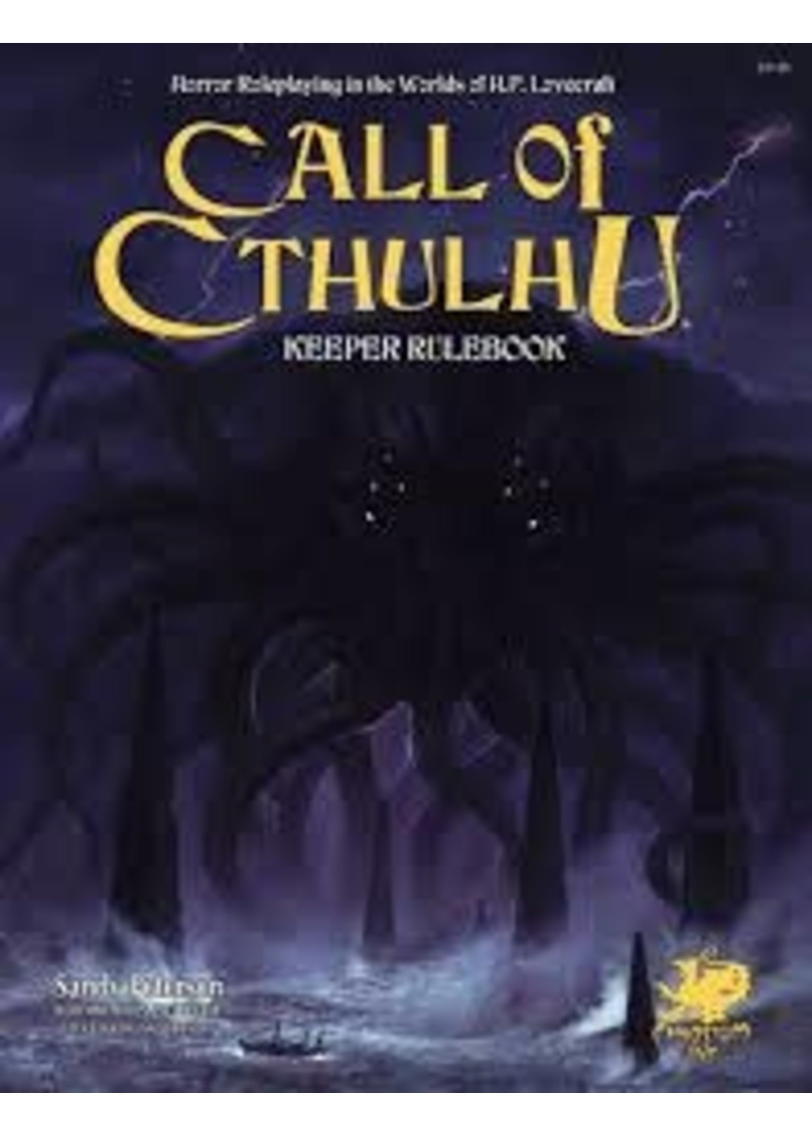 Chaosium Call of Cthulhu 7E: Keeper Rulebook