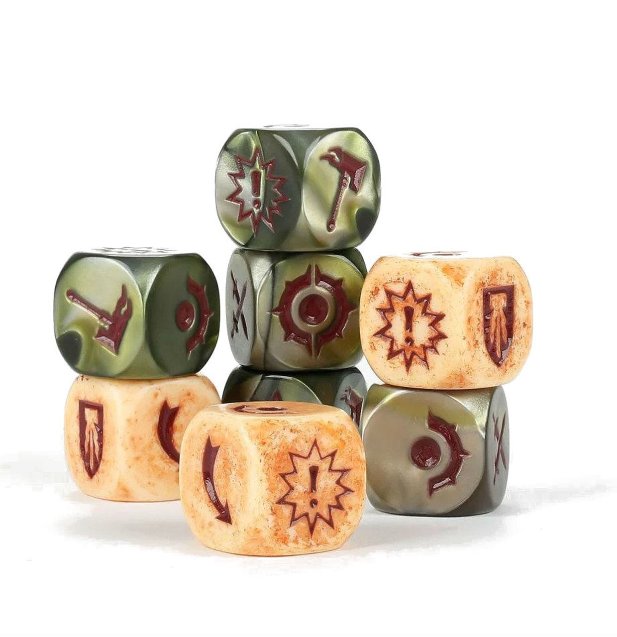 Warhammer Underworlds: Morgwaeth's Blade-Coven Dice Set - 5 Attack & 3 Defence Dice - View #7